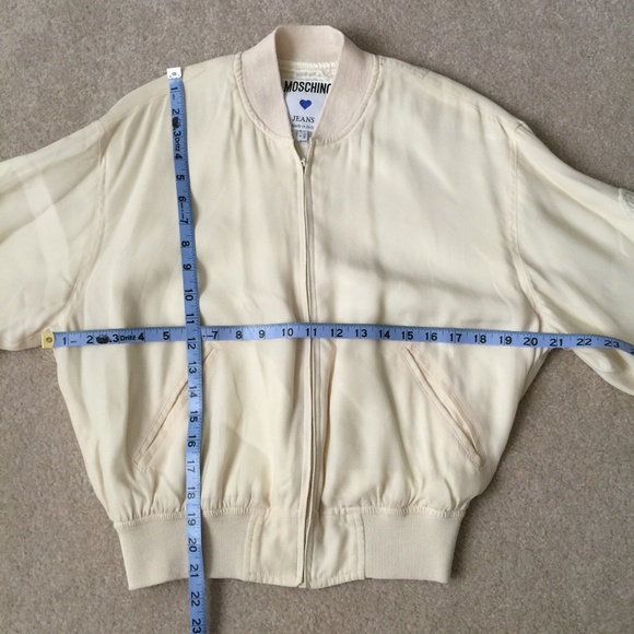 SOLD MOSCHINO Vintage Bomber Jacket Sequin Italy 8 - Picture 13 of 16